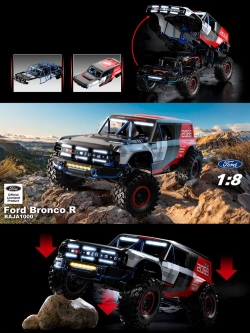 Радиоуправляемый краулер Ford Bronco Baja 1/8 - MJX-H8P