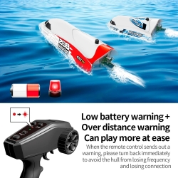 Радиоуправляемый катер Flytec V008 2.4G RTR с водометным двигателем
