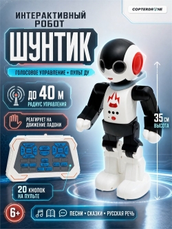 Интерактивный робот Шунтик (управление голосом и с пульта, песни, сказки) - ZYI-I0018