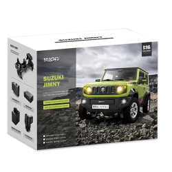 Радиоуправляемая машина внедорожник HB Suzuki Jimny PRO с прицепом 1:16 4WD RTR (свет, выхлоп, Li-Po 5C) - HG4-53PRO-54-W