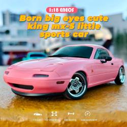 Радиоуправляемая машина для дрифта LD RC масштаб 1:18 2WD 2.4G Mazda MX-5 Gyro - 1804 Pink