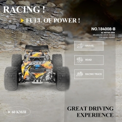 Радиоуправляемый монстр WLToys Brushless 4WD 2.4G 1/18 RTR WLT-184008-B