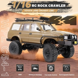 Радиоуправляемая машина WPL C54-1 (желтая) 4WD 2.4G 1/16 RTR Land Cruiser - C-54-1-Y