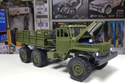 Радиоуправляемая машина MN MODEL советский военный грузовик Урал PRO 6WD 1:16 MN-88S