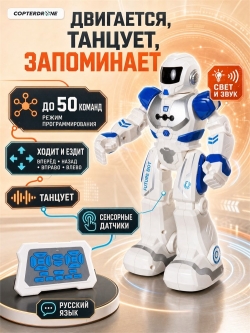 Радиоуправляемый интерактивный робот 26 см - ZYA-A2746-BLUE