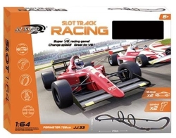 Гоночный автотрек JJ Slot Гран При формула 726 см, от сети, 1:64 - JJ33-2