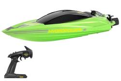 Радиоуправляемый катер Green HydroJet (25 км/ч, 42 см) с водометным двигателем - HC807-GREEN