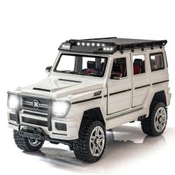 Радиоуправляемая машина джип SG 2401 RTR 1/24 2.4G 4WD RC (LED фары) - SG-2401-White