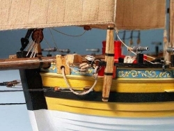 Картонная модель сборная Shipyard кутер HMS Alert (№50), 1:96