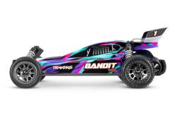 Радиоуправляемая машина багги TRAXXAS BANDIT W/MAG 272 TRANS PRPL - TRA24076-74-PRPL