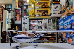 Радиоуправляемый самолет Top RC Cessna 182 синяя 1410мм 2.4G 6-ch LiPo RTF top095C