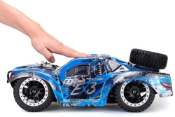 Радиоуправляемый шорт-корс Remo Hobby 10EX3 4WD RTR масштаб 1:10 2.4G - RH10EX3TOP-BLUE