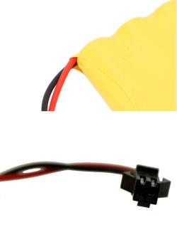 Аккумулятор Ni-Cd 400mAh, 6V, SM для Double Eagle E716-003, EE-400SM6NC