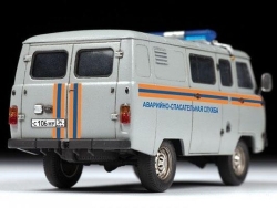 Модель Сборная ZVEZDA УАЗ-3909 "Буханка" Аварийно-спасательная служба, 1:43