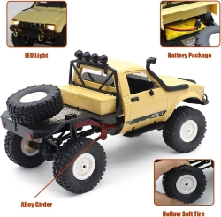 Радиоуправляемая машина WPL трофи краулер 1:16 4WD WPLC-14-Yellow