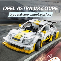 Радиоуправляемый конструктор CaDA автомобиль Opel Astra V8 Coupe 1/20 (330 деталей) C51081W