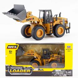 Металлический фронтальный погрузчик Hui Na Toys 1/40 - HN1913