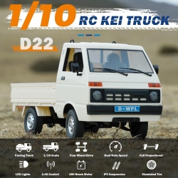 Радиоуправляемая машина грузовик WPL RTR масштаб 1:10 2WD 2.4G - WPLD-22|WHITE