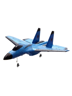 Радиоуправляемый самолет SU-35 для начинающих 2.4G - FX820-BLUE