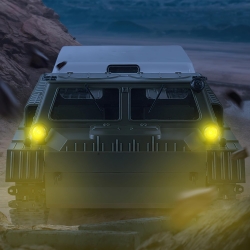 Радиоуправляемый гусеничный вездеход WPL E-1 (ГАЗ-71) 2.4G 1/16 RTR