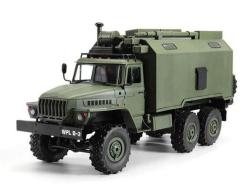 Радиоуправляемая военная машина WPL УРАЛ (зеленый) 6WD B-36KM 1:16 KIT