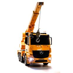 Радиоуправляемая пожарная машина Double Eagle Mercedes-Benz ANTOS 1/26 2.4G брызгает водой RTR - E677-003