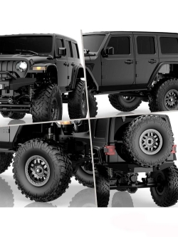 Радиоуправляемый краулер Volantex RC 787-1 синий 4WD 2.4G 1/24 RTR - EXA78701RBB2
