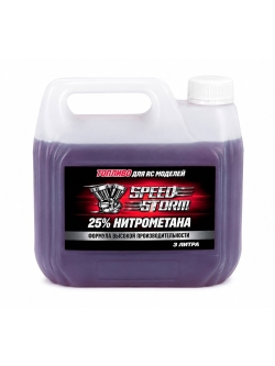 Топливо для радиоуправляемых машин Speed Storm Car 3л 25% - SSC-25-3