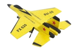 Радиоуправляемый самолет Fei Xiong SU-35 2.4G - FX620-YELLOW