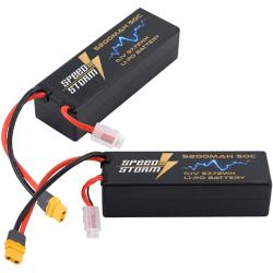 Аккумулятор Speed Storm Li-Po 11.1V 50C 5200 mAh Hard Case разъем XT60 - SS-3S5200-50-XT60