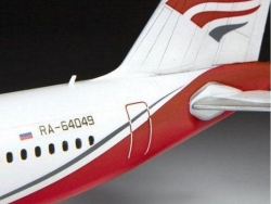 Модель сборная ZVEZDA Авиалайнер пассажирский ТУ-204-100, 1:144