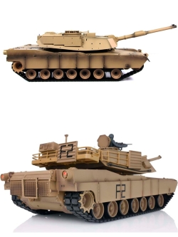 Радиоуправляемый танк Heng Long US M1A2 Abrams 1:16 - 3918-1 V7.0