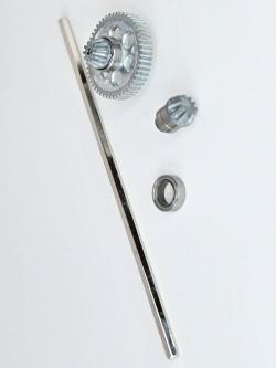 Трансмиссия в сборе для автомоделей MJX 16108/M162/M163, металл - MJX-16400