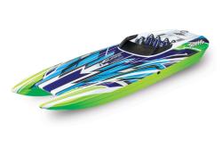 Радиоуправляемый катер TRAXXAS DCB M41 Widebody TSM Green - TRA57046-4-G