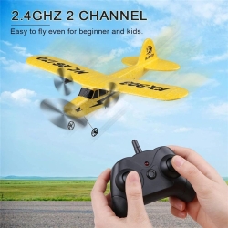 Радиоуправляемый самолет FX803 Piper J-3 RTF 2.4G - FX803