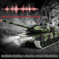 Радиоуправляемый танк Heng Long German Leopard II A6 Pro масштаб 1:16 2.4G - 3889-1Pro V7.0