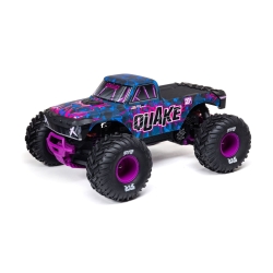 Радиуоправляемый монстр трак Arrma Quake 223S DSC 1/10 RTR Brushless, Фиолетовый - ARA3537T3