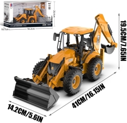 Радиоуправляемый экскаватор-погрузчик Double Eagle JSB 4CX 1:20 2.4G RTR E589-003