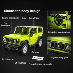 Радиоуправляемый конструктор CADA автомобиль SUZUKI JIMNY 1/12 (579 деталей) C51201W