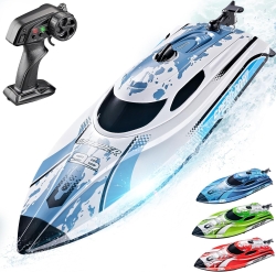 Радиоуправляемый катер CS Toys Wander (30 см, LED, 25 км/ч) - HJ820-WHITE
