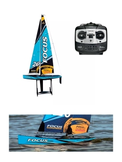 Радиоуправляемая парусная яхта Joysway Focus V3 JS8812V3B