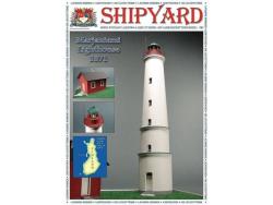 Сборная картонная модель Shipyard маяк Lighthouse Marjaniemi (№11), 1/72 - ML011