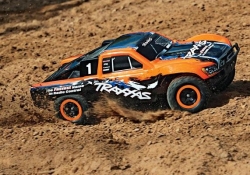 Радиоуправляемый шорт-корс трак Traxxas Slash 4x4 VXL TSM 1:10 - TRA68086-4-OR
