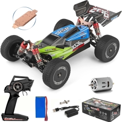Радиоуправляемая машинка багги WLToys масштаб 1:14 - WLT-144001-GREEN