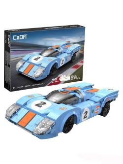 Конструктор Cada Гоночный автомобиль Azure Storm масштаб 1:20, 266 элементов - C51076W