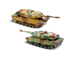 Танковый бой Huan Qi HQ552 Abrams vs Abrams масштаб 1:32