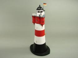 Сборная картонная модель Shipyard маяк Roter Sand Lighthouse, 1/87 - MK015