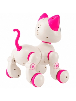 Радиоуправляемая интерактивная кошка Акробат - AW-6602-WHITE