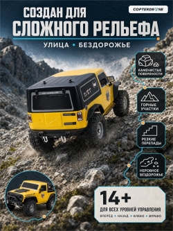 Радиоуправляемая машина краулер RGT Pioner 4WD RTR масштаб 1:10 2.4G - EX86010-JK|R86237-2