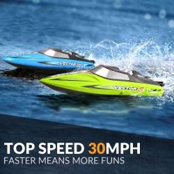Радиоуправляемый катер Volantex RC Vector S зелёный Brushless 2.4G LiPo RTR - EXA79704RBLG